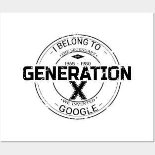 Generation X Posters and Art